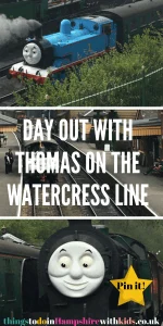 If you are looking for a day out with Thomas then try the Watercress Line. It's a great day out for the whole family including picnic spots and playgrounds by Laura at Things to Do In Hampshire With Kids 