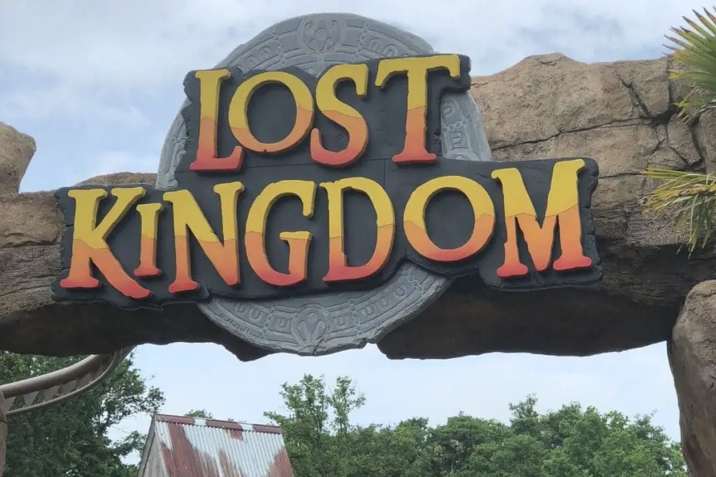 Lost Kingdom sign