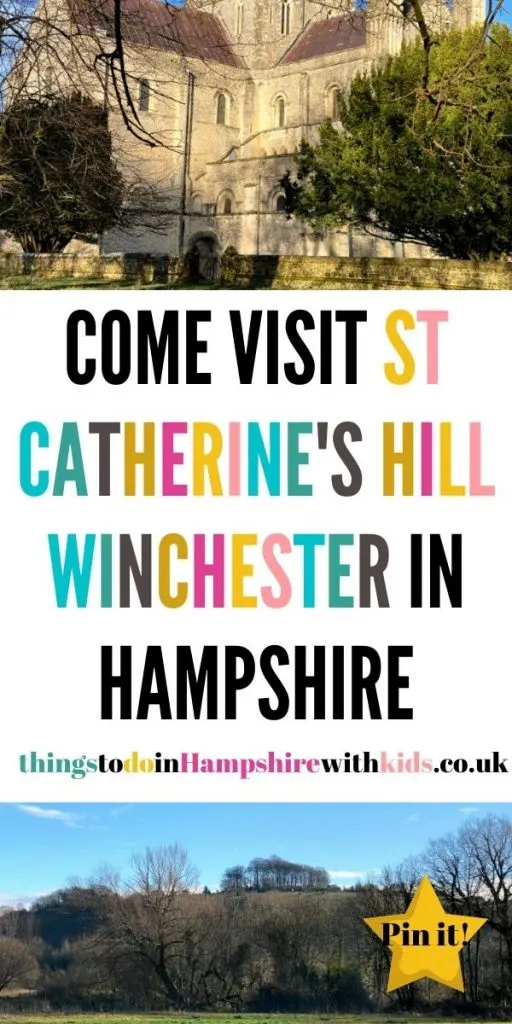 St Catherine's Hill in Winchester, Hampshire is a few miles out of the city and is a great place to explore with the whole family. Take a picnic and climb up the hill itself or wonder around the hill and see St Cross Hospital and fields by Laura at Things To Do In Hampshire With Kids