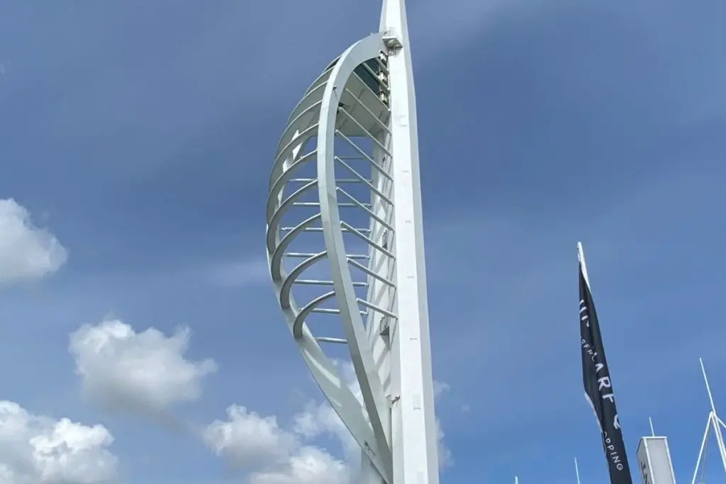 Spinnaker Tower in Portsmouth, Hampshire