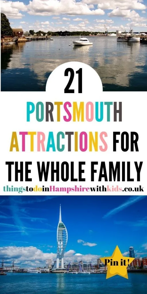 This is the best list of Portsmouth attractions for kids in Hampshire. Make sure you visit the seafront and all the museums by Laura at Things to do in hAMPSHIRE WITH KIDS