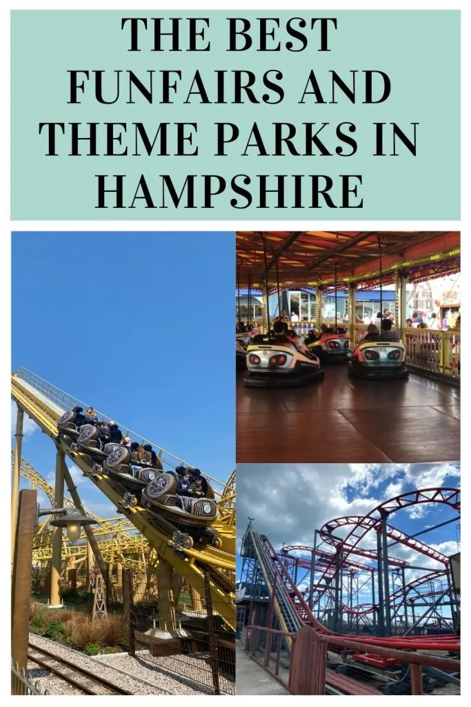 These are the best funfairs and theme parks in Hampshire. Enjoy a fun day out with thrill rides and laughter all around by Laura at Things to do in Hampshire with kids