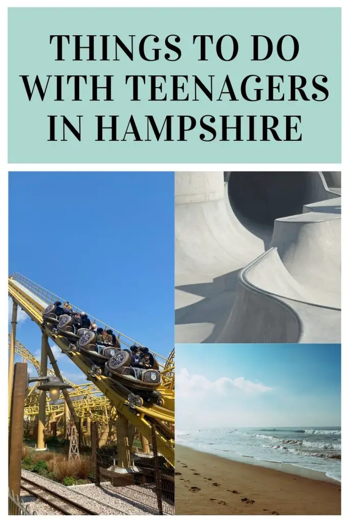 These are the best things to do with teenagers in Hampshire. Visit a local theme park or funfair, go to the zoo or a skate park by Laura at Things to do in Hampshire with kids