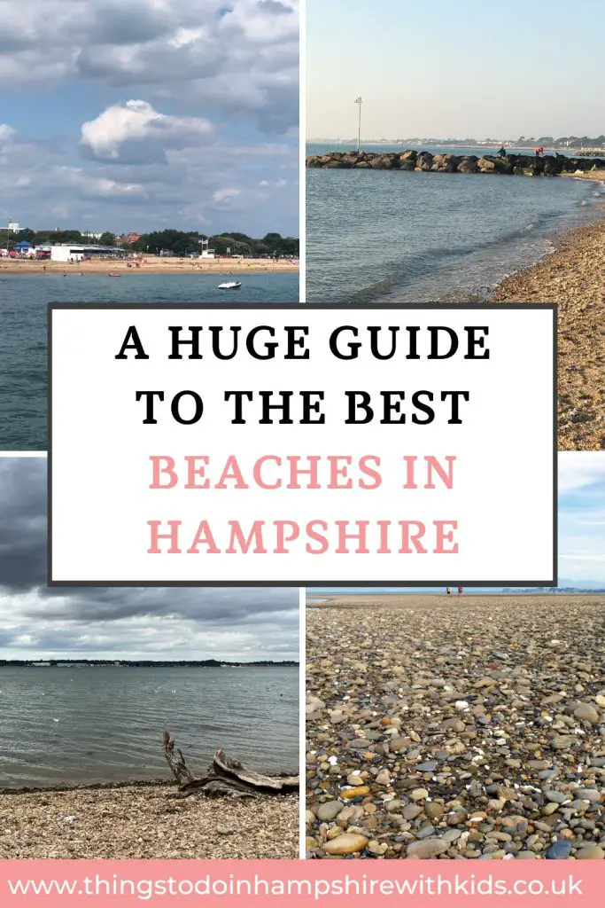 A huge guide to the best beaches in Hampshire that the whole family will love to explore. Whatever the weather tick off all these Hampshire beaches by Laura at Things to do in Hampshire with kids