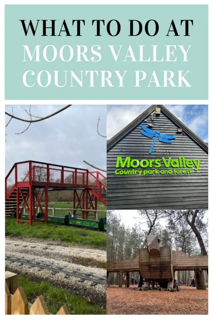 Moors Valley Country Park is a great place for the whole family. They have play trails, playgrounds and a steam train by Laura at thingstodoinhampshirewithkids.co.uk