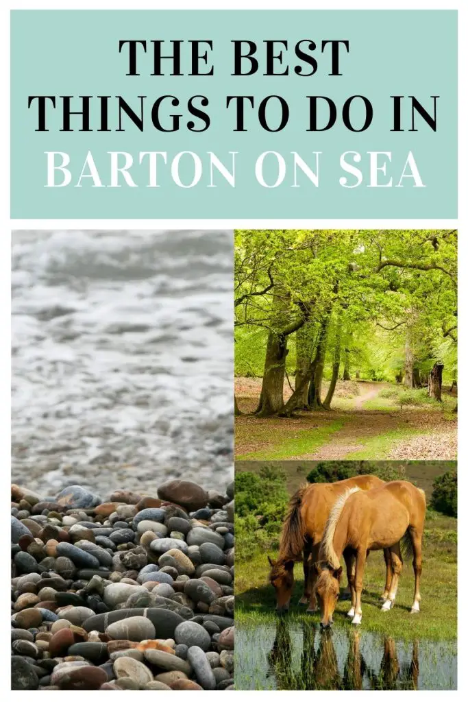 These are the best things to do in Barton on Sea in Hampshire. Explore Hurst Castle or visit the pebble beach with amazing views. By Laura at Things to do in Hampshire with kids.
