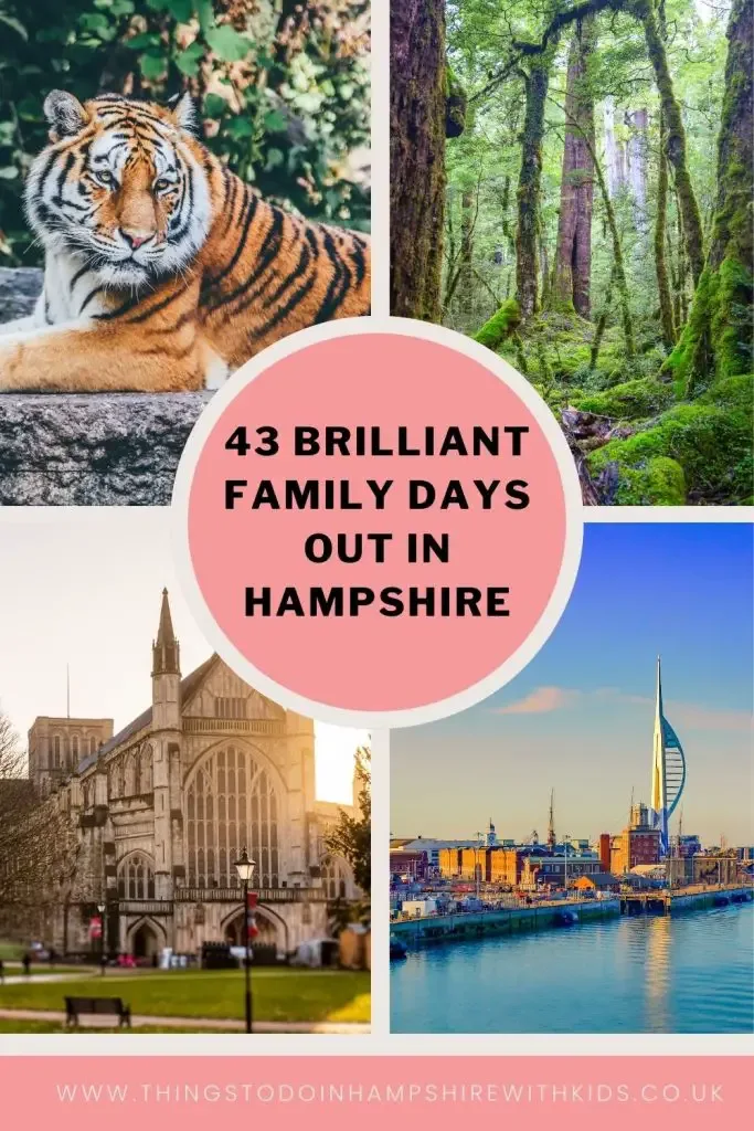 Here are 43 family days out in Hampshire that are perfect for all ages. There's parks for the smaller ones and zoos or theme parks for the bigger ones by Laura at Things to do in Hampshire with kids.